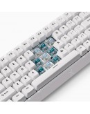MCHOSE геймърска механична клавиатура Gaming Mechanical Keyboard Ace 68 - 8K, Ice Blue Magnetic Switch [Linear] (English US), White