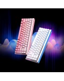 MCHOSE геймърска механична клавиатура Gaming Mechanical Keyboard Ace 68 Air - 8K, Mount Tai Magnetic Switch GT [Tactile] (English US), White