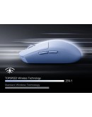 MCHOSE професионална геймърска мишка G3 V2 White - Wireless Gaming Mouse - 1K, Omron Mechanical