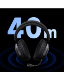 MCHOSE безжични геймърски слушалки Wireless Gaming Headphones - X9 Black - Bluetooth , 2.4G