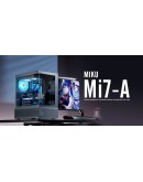 1stPlayer кутия Case ATX - MIKU Mi7-A Black - Reversed fans included