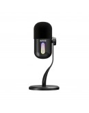 Marvo Геймърски микрофон Gaming USB Microphone - Blast 50 MIC-08 Black - USB, RGB