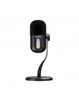 Marvo Геймърски микрофон Gaming USB Microphone - Blast 50 MIC-08 Black - USB, RGB