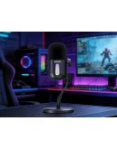 Marvo Геймърски микрофон Gaming USB Microphone - Blast 50 MIC-08 Black - USB, RGB