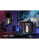 Marvo Геймърски микрофон Gaming USB Microphone - Blast 50 MIC-08 Black - USB, RGB
