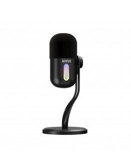 Marvo Геймърски микрофон Gaming USB Microphone - Blast 50 MIC-08 Black - USB, RGB