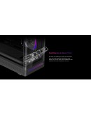 1stPlayer кутия Case ATX - PB8 Black - 3 x 120 mm A-RGB fans included, USB-C