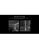 1stPlayer кутия Case ATX - PB8 Black - 3 x 120 mm A-RGB fans included, USB-C