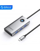 Orico докинг станция Docking Station Type-C - PW11-6P25R-GY-BP - HDMI, USB-A x 3, PD100W x 1, LAN (2.5Gbps)