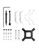 DeepCool охладител за процесор CPU Cooler - AK500 Digital White - LGA1700/AM5