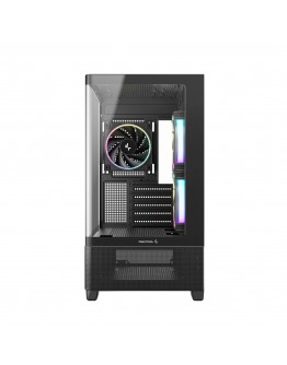 DeepCool кутия Case ATX - CG380U 3F - 3 ARGB Fans, USB-C
