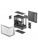 DeepCool кутия Case ATX - CG380U 3F - 3 ARGB Fans, USB-C