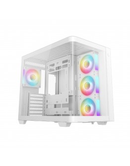 DeepCool кутия Case ATX - CG530U 4F WH - 4 ARGB Fans