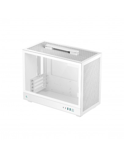 DeepCool кутия Case mATX - CH160 PLUS WH