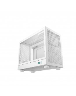 DeepCool кутия Case mATX - CH160 PLUS WH