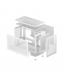 DeepCool кутия Case mATX - CH260 WH