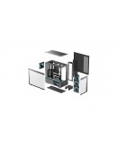 DeepCool кутия Case ATX - CH690 LCD