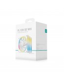 DeepCool Комплект вентилатори Fan Pack 3-in-1 3x120mm - FL12R SE White, Reverse, Addressable RGB