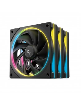 DeepCool Комплект вентилатори Fan Pack 3-in-1 3x120mm - FL12 SE 3IN1 - Luminous Halo ARGB