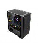 1stPlayer кутия Case mATX - TRILOBITE T4 Mesh Black