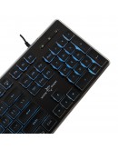 White Shark геймърска клавиатура Gaming Keyboard TACHI - Low-Profile (English US), Black