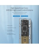 Orico външна кутия за диск Storage - Case - M.2 NVMe M key - USB3.1 Type-C - TCM2-C3-BK