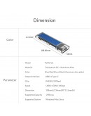 Orico външна кутия за диск Storage - Case - M.2 NVMe M key - USB3.1 Type-C - TCM2-C3-BK
