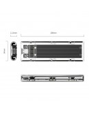 Orico външна кутия за диск Storage - Case - M.2 NVMe M key - USB3.1 Type-C - TCM2-C3-BK