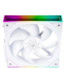 Thermalright Комплект вентилатори Fan Pack 3-in-1 3x120mm - TL-M12QW x 3 - White, Infinity Mirror, Daisy-Chain, A-RGB
