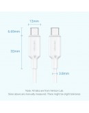 Vention Кабел USB 2.0 C M / USB-C M 1.0m Black - TRCBF