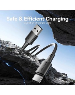 Vention Кабел USB 2.0 AM / USB-C M 0.25m - TRQBAC