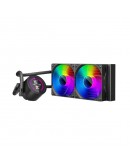 1stPlayer водно охлаждане Water Cooling 240mm - Thunderstorm TS4 240 Black - Digital Display, aRGB