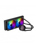 1stPlayer водно охлаждане Water Cooling 240mm - Thunderstorm TS4 240 Black - Digital Display, aRGB