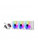 1stPlayer водно охлаждане Water Cooling 360mm - Thunderstorm TS4 360 White - Digital Display, aRGB