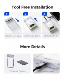 Orico външна кутия за диск Storage - Case - 2.5 inch 5Gbps USB-C Transparent - TX25C3-GY-BP
