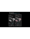 VXE професионална геймърска мишка Wireless Gaming Mouse Dragonfly R1 Pro Max 1K (4K compatible) - Kailh White Blade Switches, Black