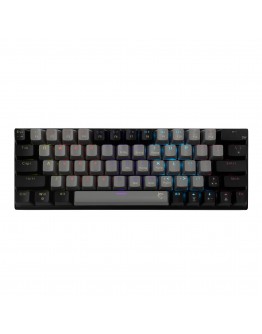 White Shark геймърска механична клавиатура Gaming Mechanical Keyboard WAKIZASHI 2 - Blue Switches (English US), Gray, Black