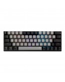 White Shark геймърска механична клавиатура Gaming Mechanical Keyboard WAKIZASHI 2 - Red Switches (English US), Gray, Black