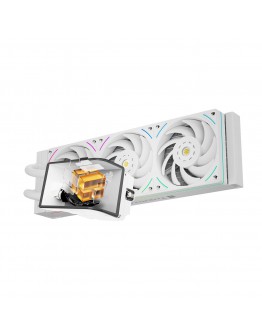 Thermalright водно охлаждане Water Cooling WONDER VISION 360 UB ARGB White - 6.67 inch Curve OLED Display