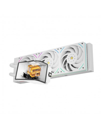 Thermalright водно охлаждане Water Cooling WONDER VISION 360 UB ARGB White - 6.67 inch Curve OLED Display