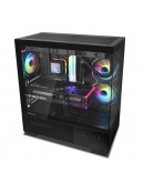 Zalman кутия Case ATX - Chronix BLACK V2 - 3 x 120 mm A-RGB, USB-C, Tempered Glass