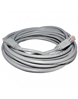 Кабел DeTech LAN - LAN, CAT 5 24AWG, 10m -18030