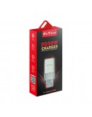 Мрежово зарядно устройство DeTech DE-62, 18W, 1 x USB F, QC, Бял - 40547