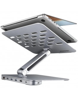 AXAGON HMC-STND ALU stand with HUB 5Gbps, for