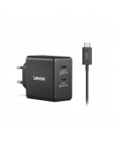 LENOVO DUAL 65W USB-C ADAPT BK