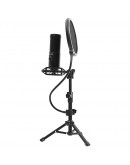 LORGAR Voicer 721, Gaming Microphone, Black, USB