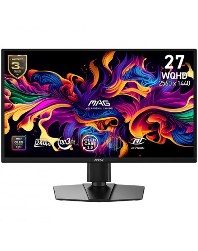 Монитор MSI MAG 272QP QD-OLED X24 Gaming Monitor, 26.5