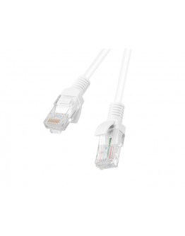 Lanberg patch cord CAT.5E 0.5m, white