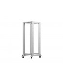 Lanberg open rack 19 32U  600x800, grey