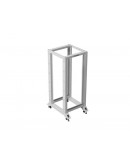 Lanberg open rack 19 27U  600x800, grey